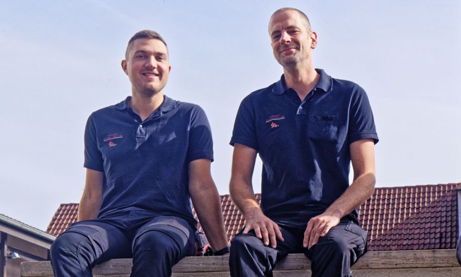 Nicklas Joseph (links), Andreas Hammerstein (rechts)